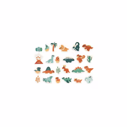 JANOD Dino - Dino Magnets 24 Pieces