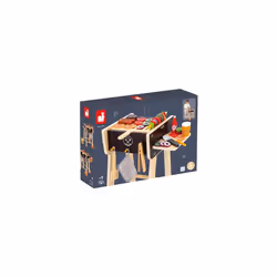 - Wooden Barbecue - Children's Pretend Play Cooking Set - Includes 57 Accessories - 2 Silent Wheels - 3 Years +, J06619 - Additional view 8