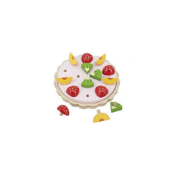 - Twist FSC Wood Fruit Tart - Pretend Play Toy - 15 Wooden Accessories - 19 cm Diameter - 2 Years +, J06628