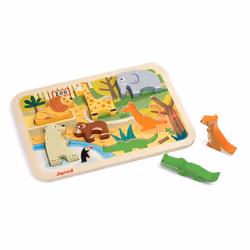 JANOD Chunky Zoo, 7 pc(s), Flora, 1.5 yr(s)