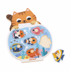 JANOD J07109 puzzle Shape puzzle 6 pc(s) Animals - Additional view 3