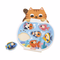 JANOD J07109 puzzle Shape puzzle 6 pc(s) Animals - Additional view 4