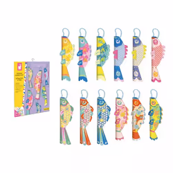 Janod 12 Paper Fish to Create Craft Kit J07730