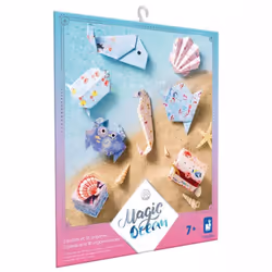 Janod Magic Ocean - 2 Boxes and 18 Origami Shapes Craft Kit J07749