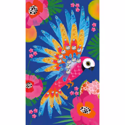 - From 7 years old - Creative Kit - Strass Bel Oiseau - Les Ateliers du Calme - Creative Leisure - Dexterity and Concentration - J07810