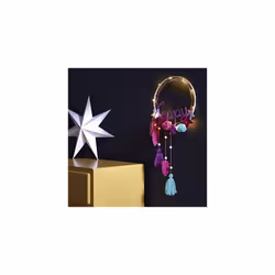 Janod - Happy Wall Light to Make - Les Ateliers DÃ©co - Kid'S Creative Leisure Kit - Teaches Fine Motor Skills and Creativity - Ages 8 and Up, J07 - Additional view 5