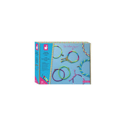 - From 8 years old - Creative Kit 7 Brazilian Bracelets to Create - Jewelery Workshops - Creative Leisure - Dexterity, Concentration - J07929, White