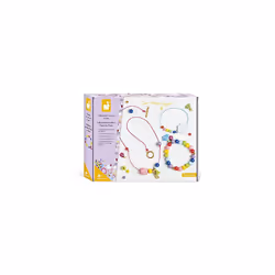 - 3-Piece Make-Your-Own Rainbow Jewellery Set - 2 Bracelets & 1 Necklace - Les Ateliers Bijoux - Kids' Crafts Kit - Dexterity ...
