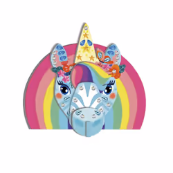 - Multi-Activity Box - 6 Unicorn and Rainbow Creations - Les Ateliers DÃ©co - Children's Arts & Crafts Kit - Dexterity and Concentration - 7 Years + - Additional view 7