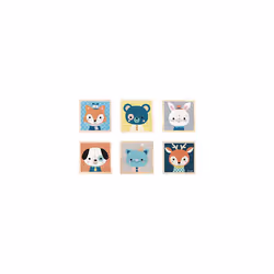 J08000 My First Wooden Blocks, Forest Portraits