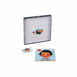 Janod Kids Attractive Emotions Magnetic Game Learning Creative Set - Additional view 4
