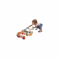 - My First Wooden Circuit - 44 Solid Wood Pieces - Construction & Early-Learning Game - Fine Motor Skills - FSC-Certified - Water-Based Paints - 2 - Additional view 10