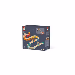 - My First Wooden Circuit - 44 Solid Wood Pieces - Construction & Early-Learning Game - Fine Motor Skills - FSC-Certified - Water-Based Paints - 2