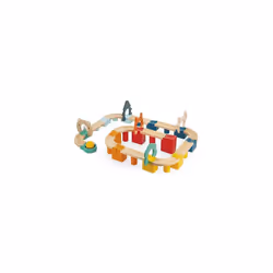 - My First Wooden Circuit - 44 Solid Wood Pieces - Construction & Early-Learning Game - Fine Motor Skills - FSC-Certified - Water-Based Paints - 2 - Additional view 4