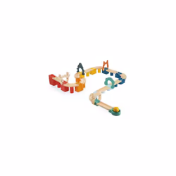 - My First Wooden Circuit - 44 Solid Wood Pieces - Construction & Early-Learning Game - Fine Motor Skills - FSC-Certified - Water-Based Paints - 2 - Additional view 5