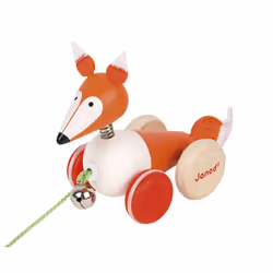 JANOD Zigolos Pull Along Fox