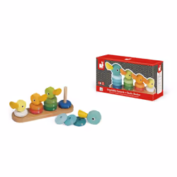 JANOD J08212, 1 yr(s), Wood, Multicolour