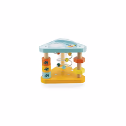 - Tropik Multi-Activity Pyramid - Wooden Early-Learning Toy - Educational Toy: Motor skills and Handling - 7 Activities - FSC-Certified - Water-Based