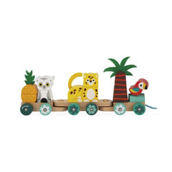 JANOD Tropik - Pull-Along Tropical Train