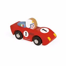 JANOD Story Racing Speed (2 Assorted Models), Car, 1 yr(s), Wood, Multicolour
