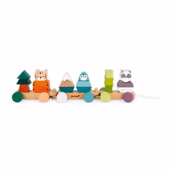 JANOD The animals’ cakewalk (wood) - In partnership with WWF®, 12 month(s), Multicolour