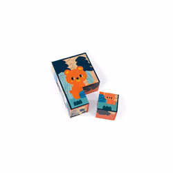 - Childrens Wooden Blocks Animals Puzzle - Early-Learning and Early Years Toy - Educational Game - WWF Partnership - FSC-certified - Suitable for