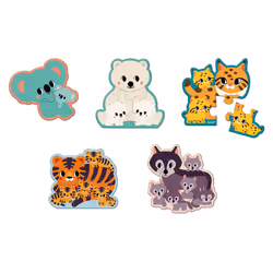 JANOD J08625 puzzle Jigsaw puzzle 20 pc(s) Animals