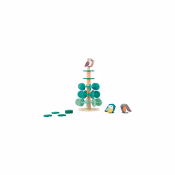 Build a 30 cm-Tall Tree-37 Pieces + 3 Birds-Early-Learning FSC Wooden Toy-in Partnership with WWF-3 Years +, J08646,