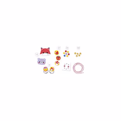 - 4 Pretty Forest Wooden Jewelry to Create - First Jewelry Workshops - DIY Jewelry Making - Child Craft Kit - Fine Motor Skills and Concentration - Additional view 4