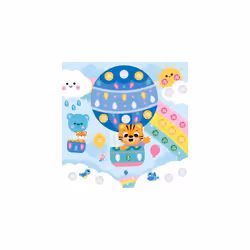 - My Arts & Crafts - From 3 Years - Large Strass - 4 Boards - Children's Creative Leisure Kit - Fine Motor Skills and Concentration - J09145 - Additional view 5