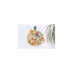 - FSC Wood Time Wheel - Children's Educational Calendar - Educational Game - FSC Wooden Toy - 3 Years +, J09623