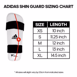 Adidas Taekwondo Shin Protector (Large)