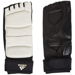 adidas WTF Approved TKD Foot Protector - White - Medium