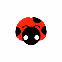 Ladybug mask for children