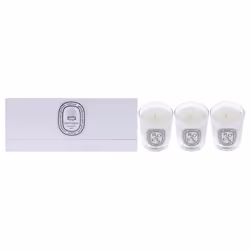 Mini Candle Set by Diptyque for Unisex - 3 Pc 2.3oz Candle - Baies, 2.