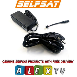 Selfsat Genuine Power Supply 220V 240V for Snipe 3, Snipe 4, Platinum, Dome 2 BT