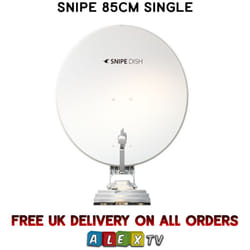 Selfsat Snipe Dish 85cm Single Fully Automatic Satellite Dish For Motorhome & Caravan (Copy)