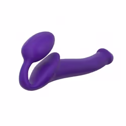 Strap-on-me 6013229 dildo Strap-on dildo Anal sex, Vaginal sex Purple Plastic, Silicone 156 mm 3.3 cm