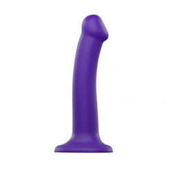 Strap-on-me 6013373 dildo Strap-on dildo Anal sex, Vaginal sex Purple Silicone 180 mm 3.3 cm