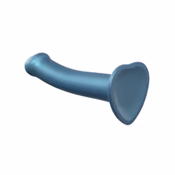 Strap-on-me 6013861 dildo Strap-on dildo Anal sex, Vaginal sex Blue Silicone 160 mm 3.3 cm