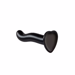 Strap-on-me 6015780 Strap-on dildo Anal sex, Vaginal sex Black Silicone 190 mm 3.45 cm