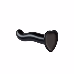 Strap-on-me 6015797 Strap-on dildo Anal sex, Vaginal sex Black Silicone 198 mm 3.6 cm