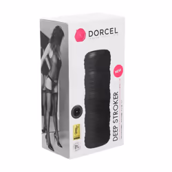 DORCEL Deep Stroker Black Elastomer