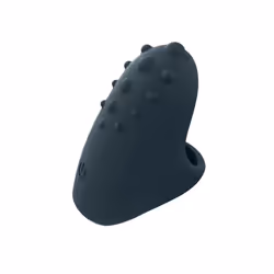 DORCEL Magic Finger, Black, Silicone, Straight, Masturbation, Built-in battery, 2.5 h