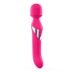 DORCEL Dual Orgasms Pink Wand vibrator Ambidextrous