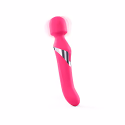 DORCEL Dual Orgasms Pink Wand vibrator Ambidextrous