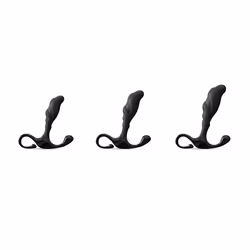 DORCEL Expert P Butt plug Black Silicon 1 pc(s)