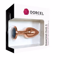 DORCEL 6072608 anal sex toy Butt plug Gold Metal 1 pc(s) - Additional view 4