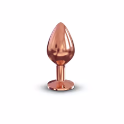 DORCEL 6072615, Butt plug, Gold, Metal, 1 pc(s), 3.4 cm, 83 mm