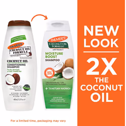 / Coconut Oil Formula Moisture Boost / Shampoo & Conditioner / Deal , 400 ml (Pack of 2), 1.0 count
